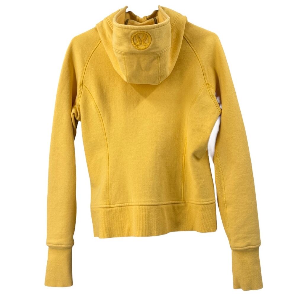 Lululemon Vintage Scuba Size 10 Yellow Heavyweight - Picture 2 of 5